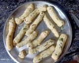 क्रिस्पी सूजी पकौड़ा (crispy suji pakoda recipe in Hindi) रेसिपी चरण 3 फोटो