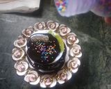 A picture of step 24 of Chocolate floating icecream in 3 flavours.
