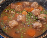Foto del paso 8 de la receta: Albóndigas a la jardinera