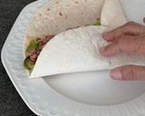 Foto del paso 7 de la receta Wrap de carne picada