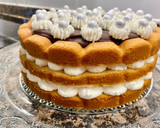 Foto del paso 10 de la receta: Pastel de mantequilla, nata y ganaché