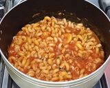 A picture of step 6 of Red Sauce Pasta.