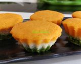 A picture of step 13 of Tiranga savory Muffins.