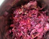 A picture of step 1 of Beetroot vegetables pancake.