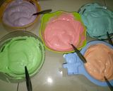 Foto langkah ke 5 dari resep Rainbow cake.