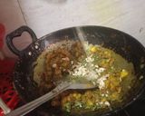 A picture of step 3 of Kacche kele ki bhujiya.