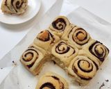 Foto langkah ke 15 dari resep (Sourdough Discard) Cinnamon Rolls - Tanpa Telur, Tanpa Mixer.