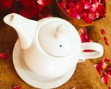A picture of step 4 of Rose Tea.