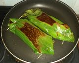 Foto langkah ke 5 dari resep Pepes jamur bakar teflon.