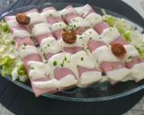 Foto del paso 5 de la receta Rollitos de espárragos con jamón y salsa de queso
