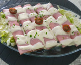 Foto del paso 5 de la receta: Rollitos de espárragos con jamón y salsa de queso