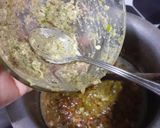 A picture of step 2 of Hyderabadi Beef Masalah.