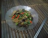 Foto langkah ke 5 dari resep Oseng bihun dan jamur kuping.