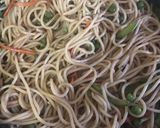 A picture of step 2 of Spaghetti #ramadan.