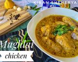 A picture of step 10 of Mughlai chicken.