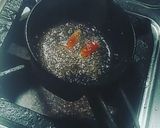 A picture of step 5 of Arachuvitta Rasam.