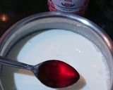 A picture of step 2 of Rose Lassi.