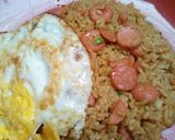 Foto langkah ke 2 dari resep Nasi Goreng Sosis.
