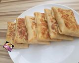 A picture of step 8 of Chicken Stuffed Crepes.