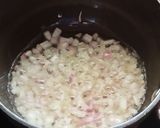 A picture of step 3 of Soya chunks dry Manchurian.