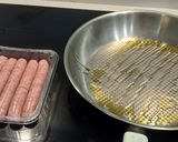 Foto del paso 3 de la receta: Alubias Blancas de Bote Exprés con Salchichas de Pollo y Champiñones