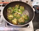 A picture of step 2 of Stuffed capsicum with corn potato fry.
