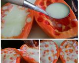 Foto langkah ke 4 dari resep Agar Pepaya Susu.
