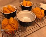A picture of step 11 of Three Types of Prosperity Steamed Cakes (Fa Gao) for the Year of the Ox.