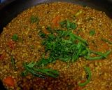 A picture of step 8 of Matki Tadka.