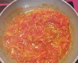 Foto del paso 2 de la receta Huevos revueltos con judías y tomate