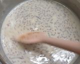 A picture of step 5 of Garden cress seeds porridge for women.