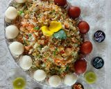 A picture of step 4 of Zarda mutanjan/Eid special.