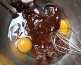 Foto langkah ke 2 dari resep Brownies Selai Coklat Rasa Kopi.