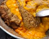 A picture of step 3 of Mango Halwa.