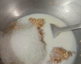 A picture of step 2 of Wheat flour sheera.