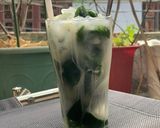 Hình bước làm 3 của món Nước Sương Sâm - Nha Đam đường phèn 🍹