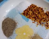 A picture of step 6 of Chinese rice.