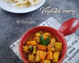 Foto langkah ke 4 dari resep Vegetable curry.