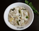 A picture of step 6 of Vellarikka Pachadi (Madras Cucumber Raita).