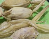 Foto langkah ke 3 dari resep Lepet jagung pisang alias kangbebe super praktis.