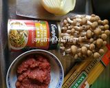 Foto langkah ke 1 dari resep 🍄Mushroom Spaghetti 🍄.