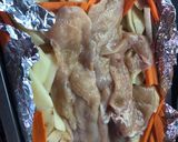 Foto del paso 2 de la receta: Pollo al horno con papas y Zanahorias