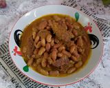 Foto langkah ke 4 dari resep Kalio Kacang Merah & Tetelan.