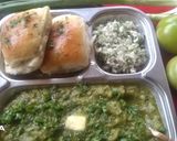 हरियाली पाव भाजी (Hariyali pav bhaji recipe in hindi) रेसिपी चरण 7 फोटो