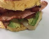 Foto del paso 1 de la receta: Sándwich de jamón y tocino