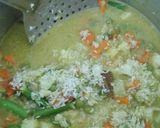 A picture of step 7 of Coriander pulav.