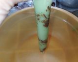 Foto langkah ke 5 dari resep Es Lilin Creamy Matcha.