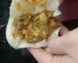 A picture of step 4 of Dabeli.
