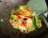 Foto langkah ke 2 dari resep Cumi asin masak tauco.
