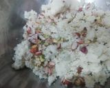 A picture of step 2 of Coconut Rolls.
